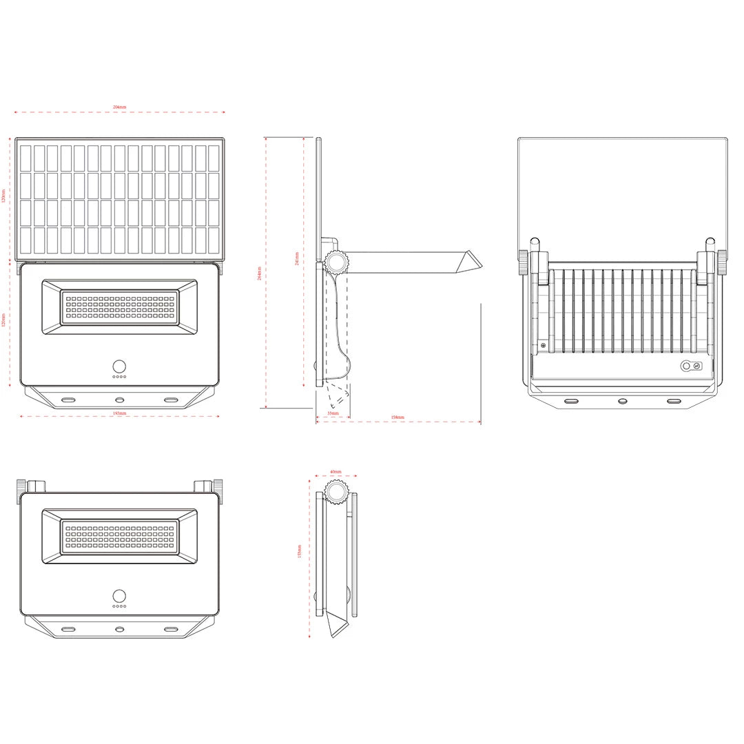 SALRAY 3000TC - SSIF3000TC Solar garden lights