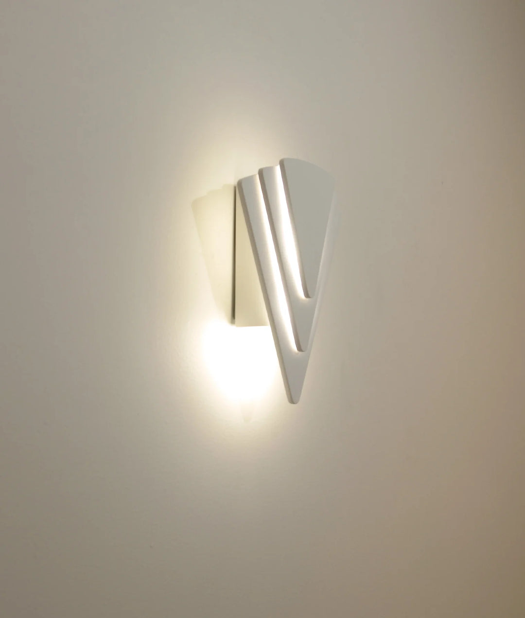 SURAT: City Series LED Dual-CCT Interior Triangular Dimmable Wall Light