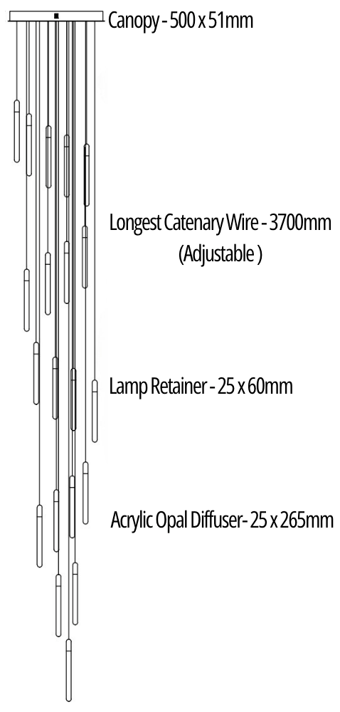 GOCCIA 20 Pendant Pendant