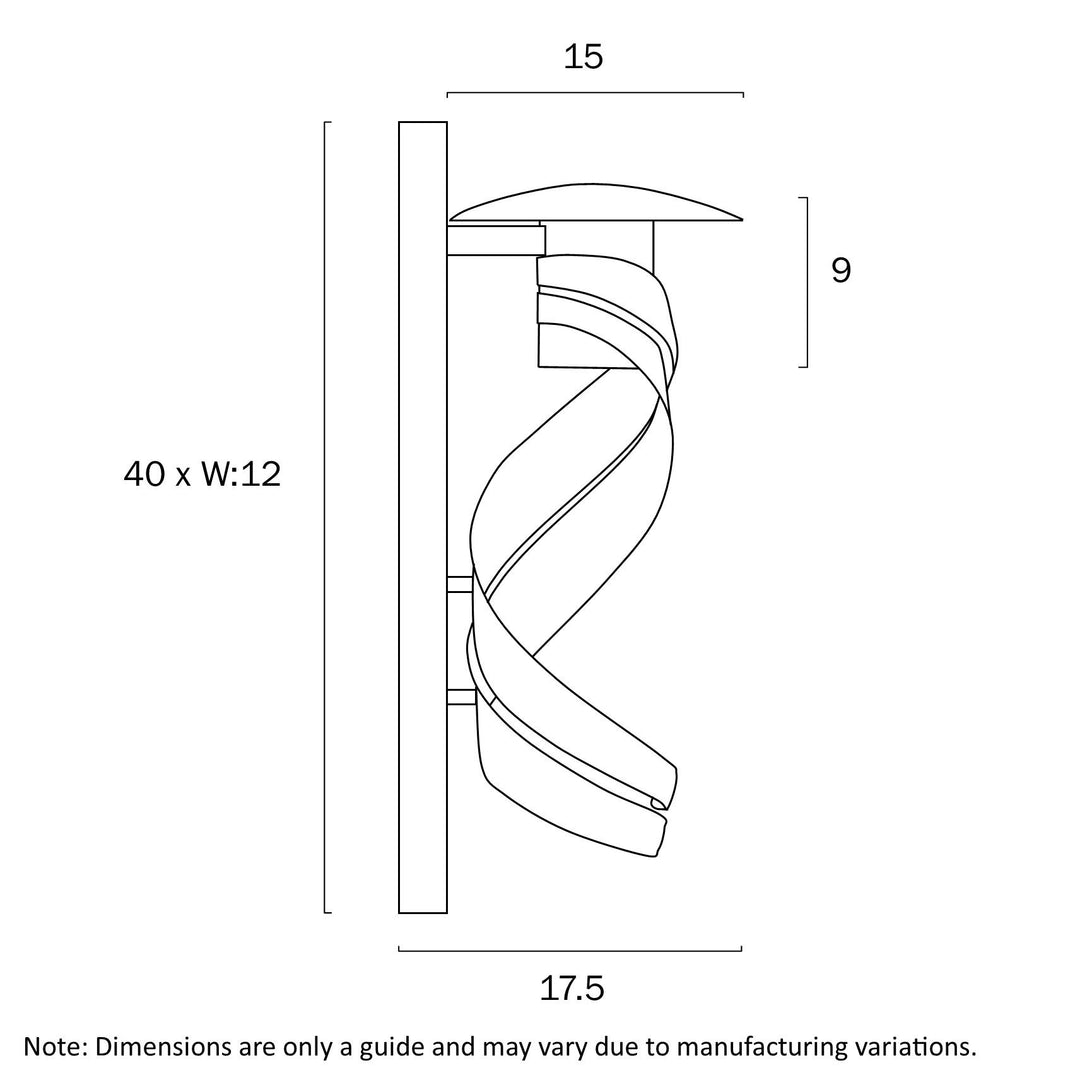 TELBIX TOBERA EXTERIOR WALL LIGHT