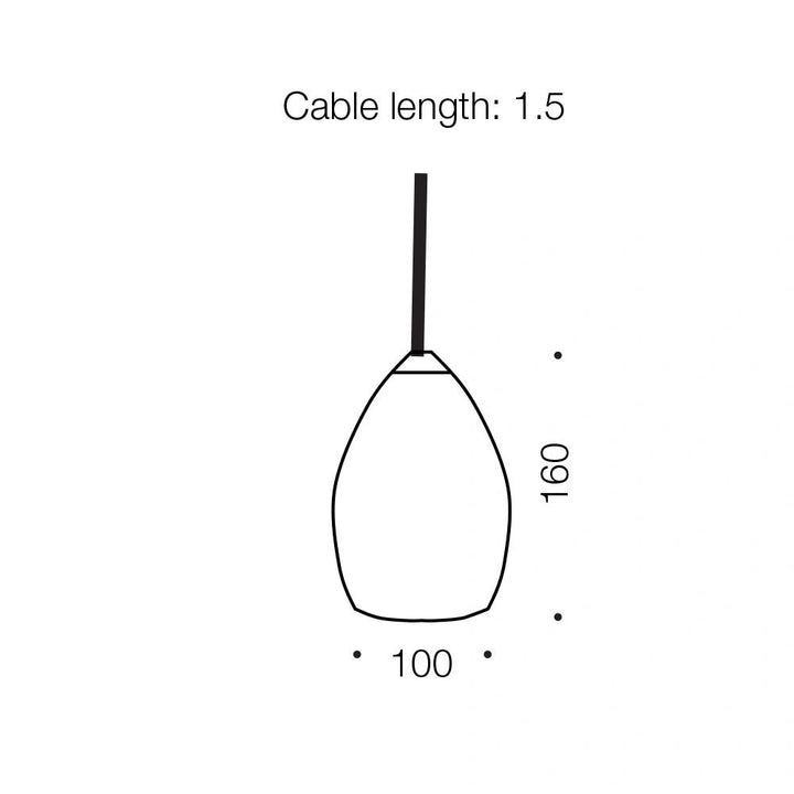 TELBIX TOLOSA LED 1 LIGHT PENDANT