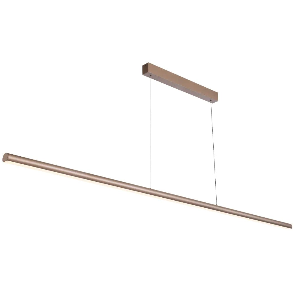 TORBEN 240CM LINEAR PENDANT LIGHT Brown Pendant