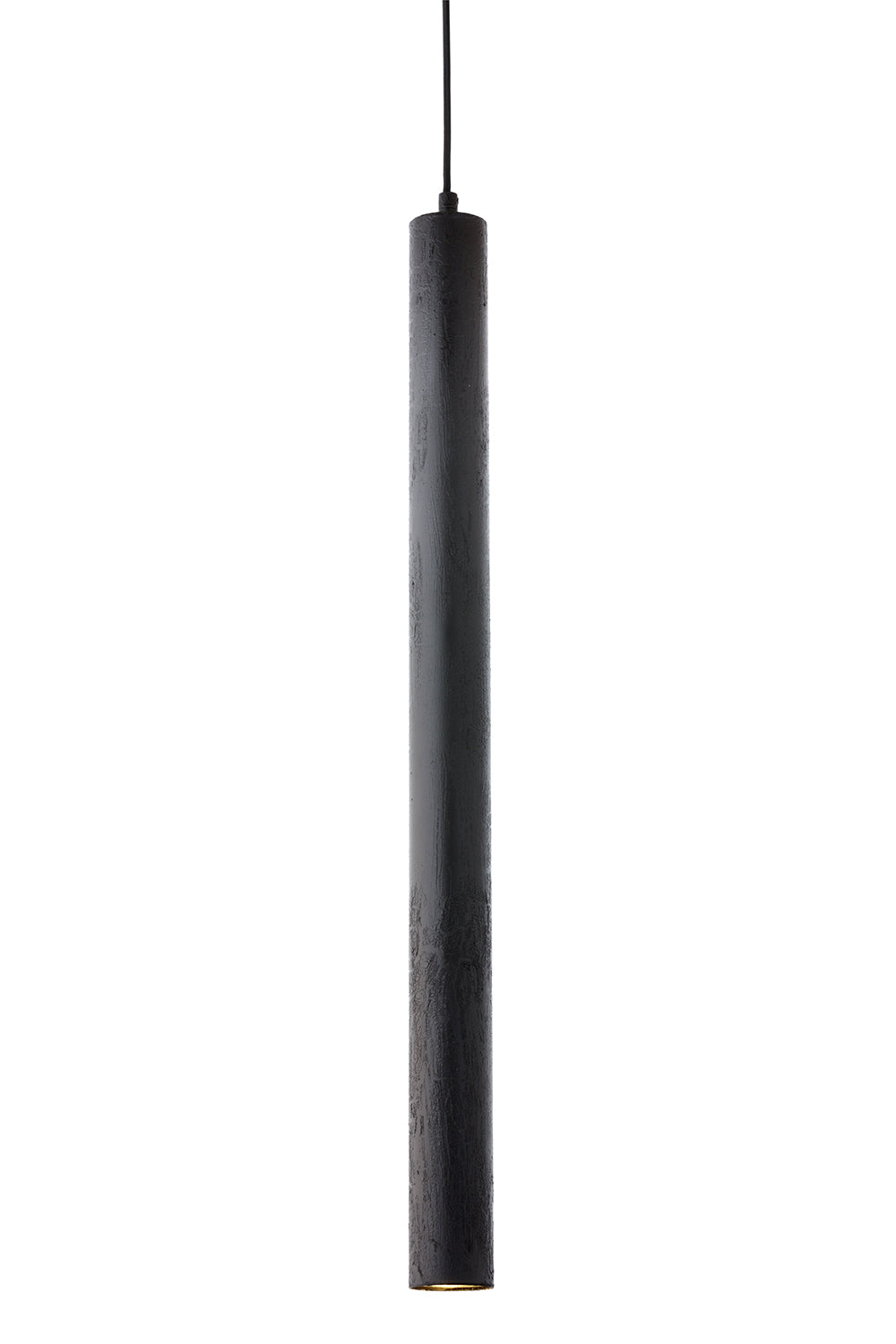 TORESS Charred Cylinder Large Pendant