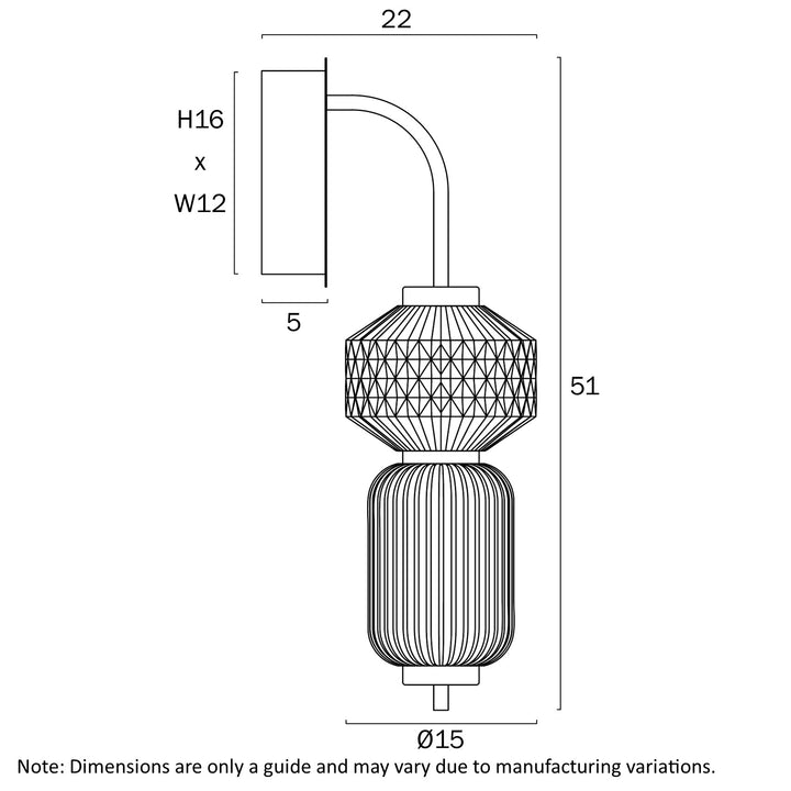 TORSO WALL LIGHT