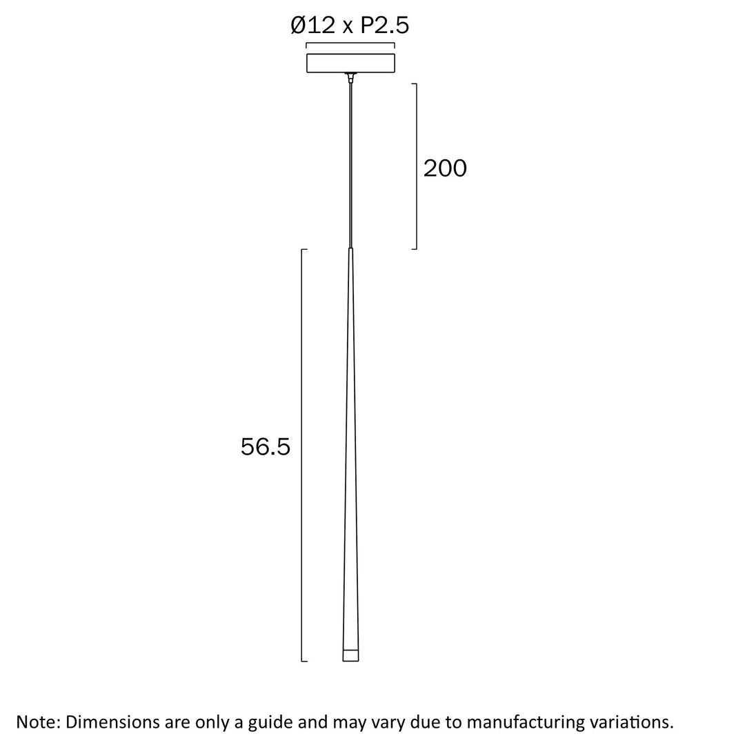 TRINA 1 LIGHT PENDANT Pendant