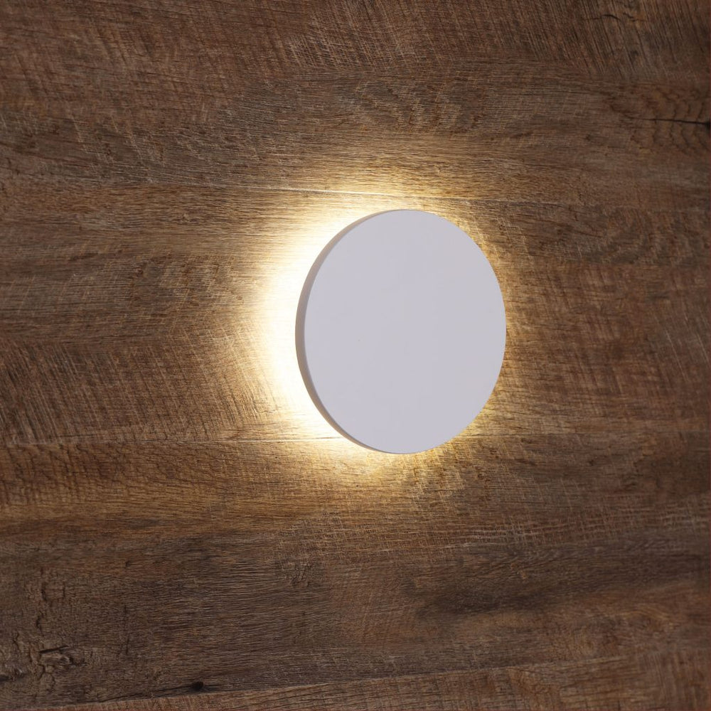 CIRCO.15 BLACK IP65 Wall Mounted Disk Light WALL LIGHT