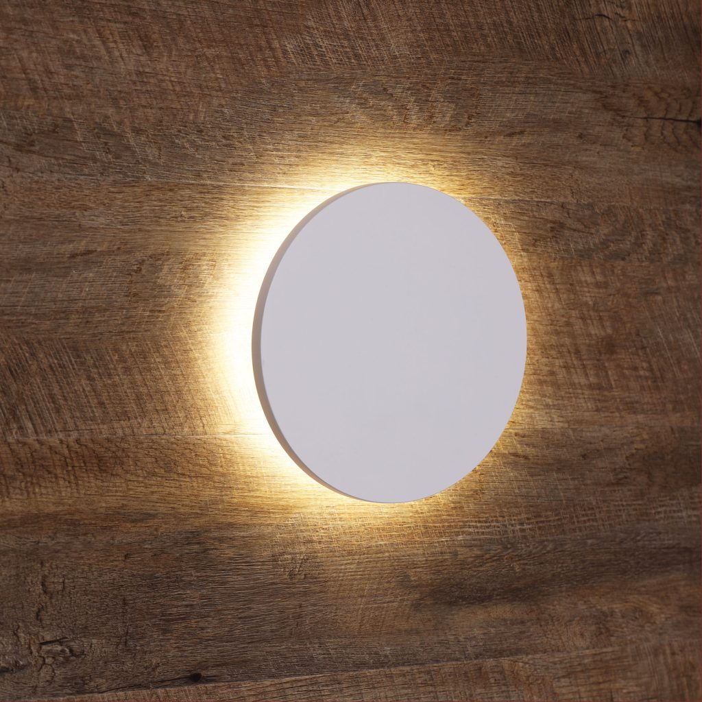 CIRCO.20 BLACK IP65 Wall Mounted Disk Light WALL LIGHT