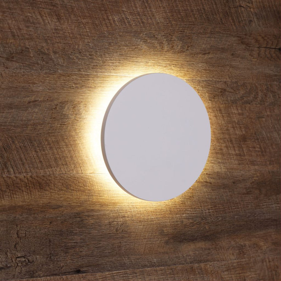 CIRCO.20 BLACK IP65 Wall Mounted Disk Light WALL LIGHT
