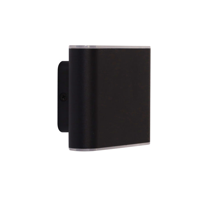 WASH 2X3 BLACK Up/Down LED Wall Washer Black WALL LIGHT