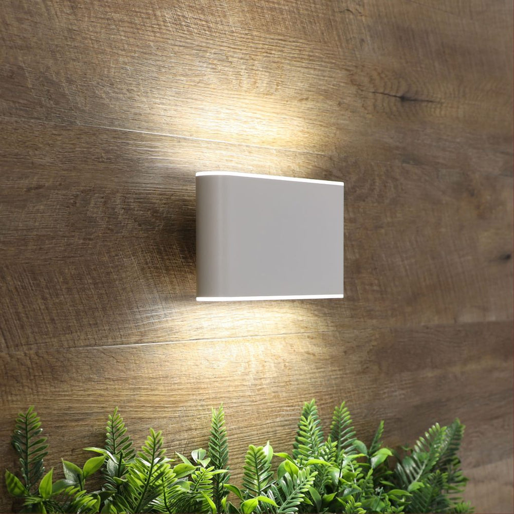 WASH 2X6 BLACK Up/Down LED Wall Washer WALL LIGHT
