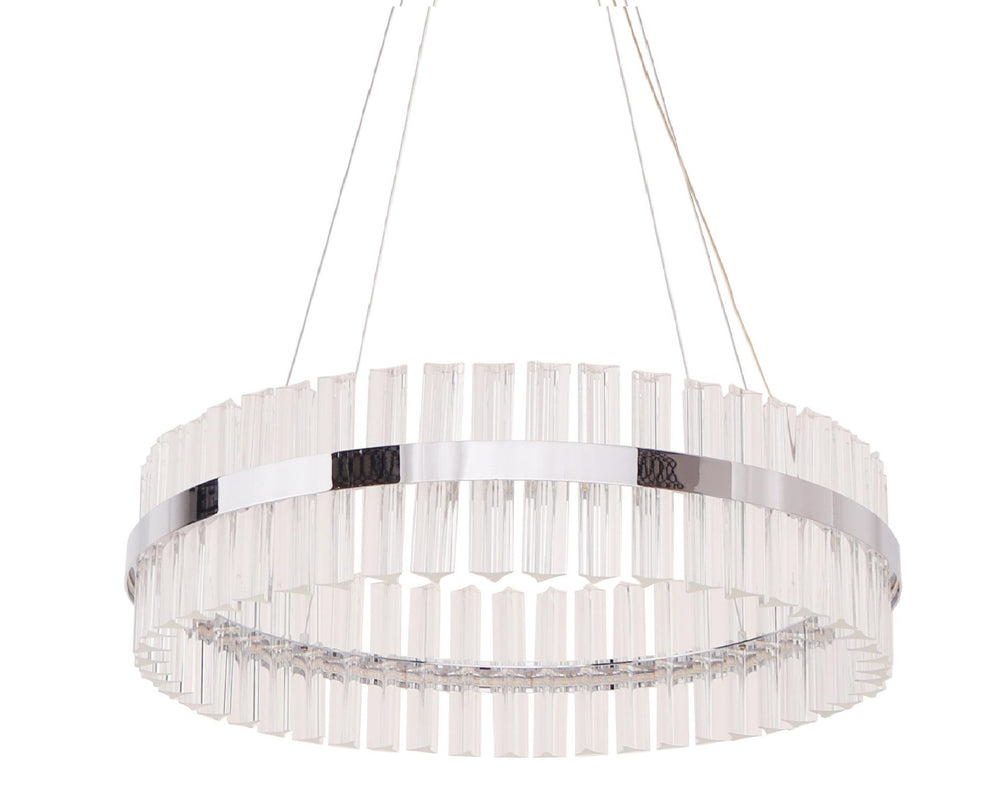 Ellisse Crystal Pendant 800mm Chandelier