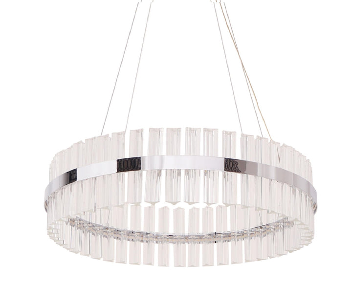 Ellisse Crystal Pendant 800mm Chandelier
