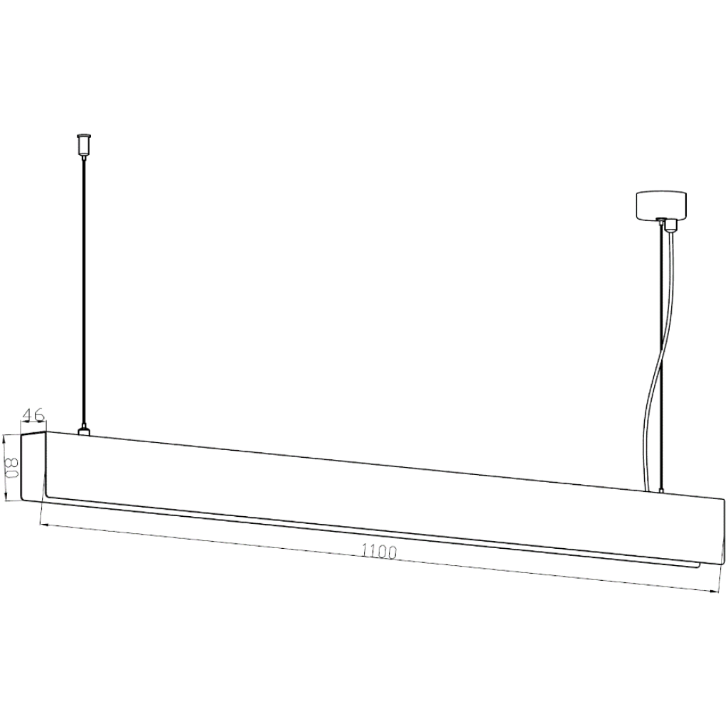 RECTILINEAR PENDANT pendant