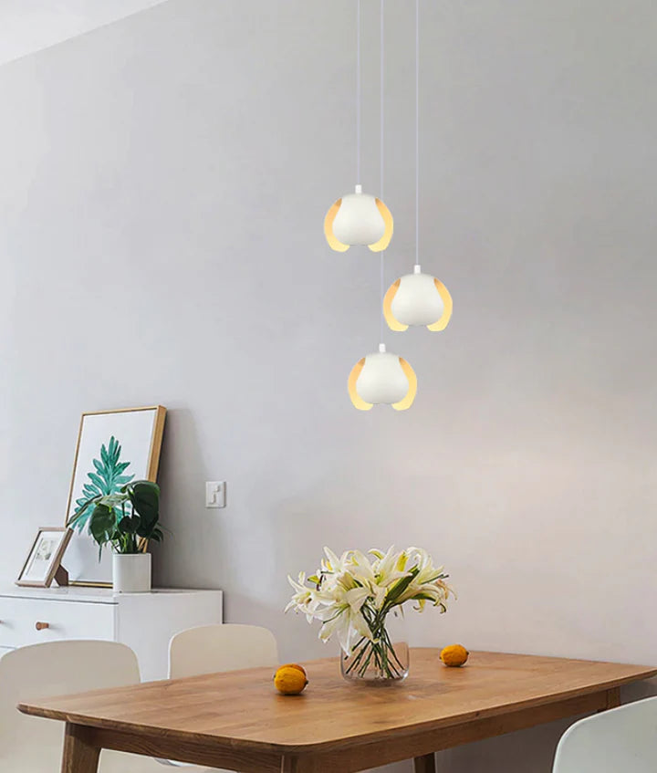 VAINA: Minimalist Scandinavian Interior Small Iron Dome Shape Pendant Lights