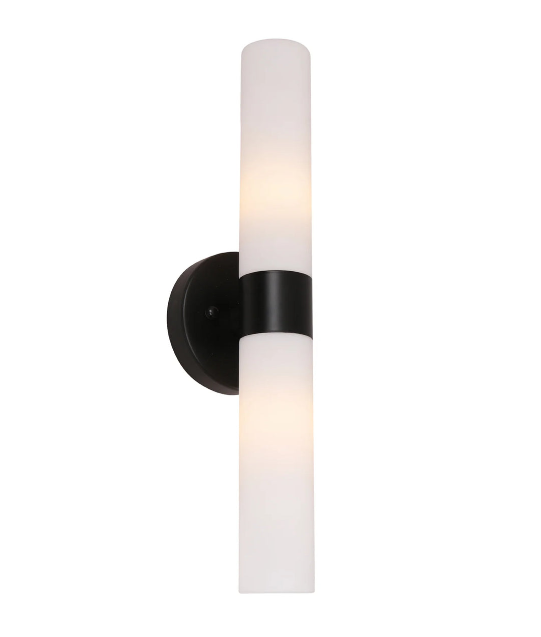 VARA: Interior Tubular Up/Down Opal Glass Wall Lights WALL LIGHT