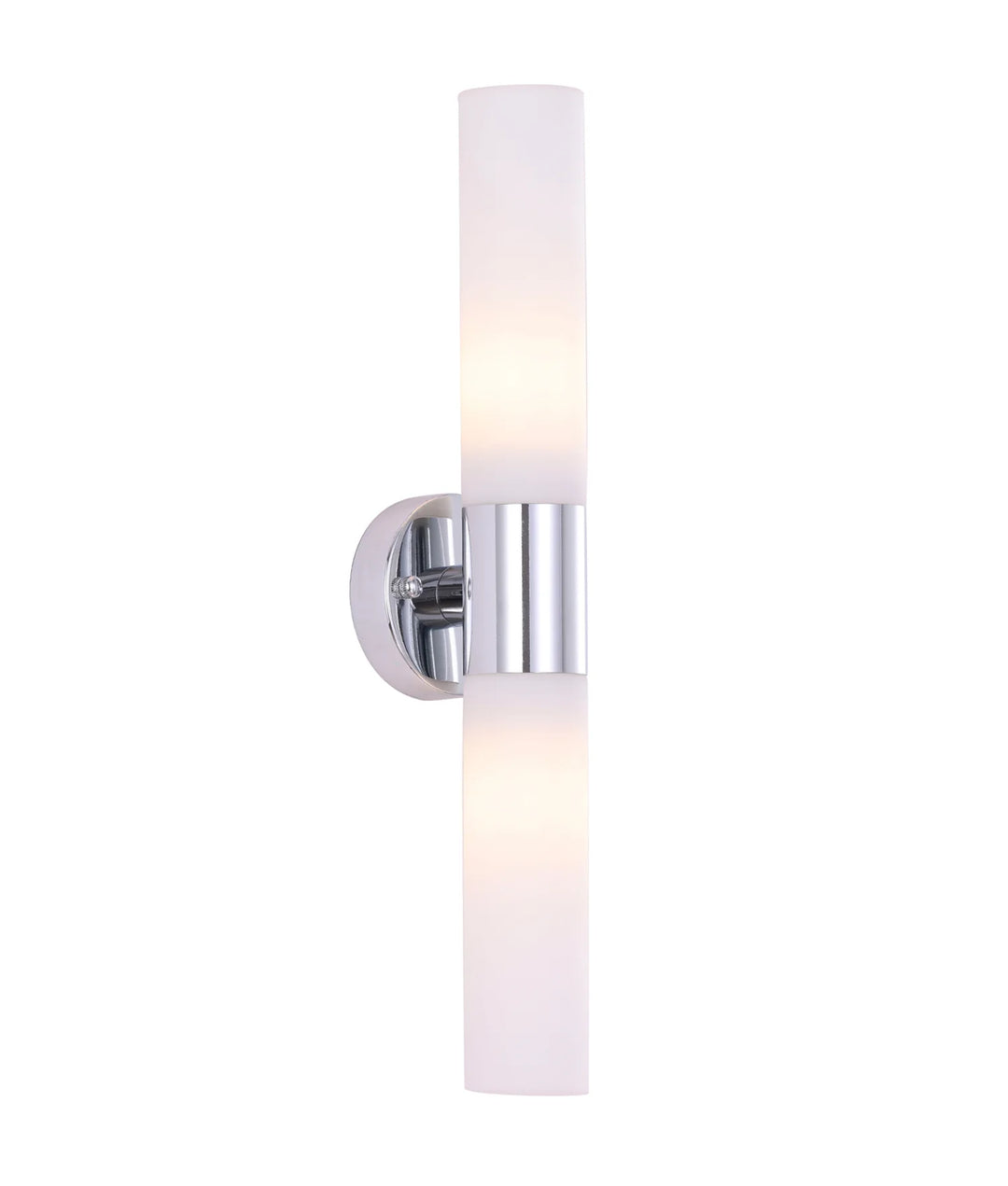 VARA: Interior Tubular Up/Down Opal Glass Wall Lights WALL LIGHT
