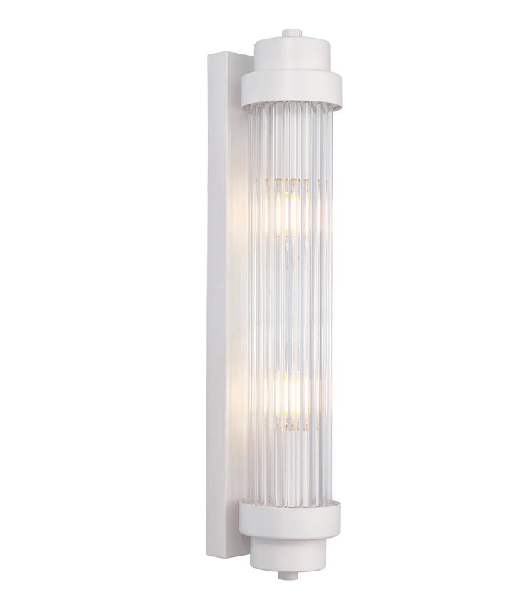 VARILLAS: Interior Up/Down Clear Glass Rod Wall Lights