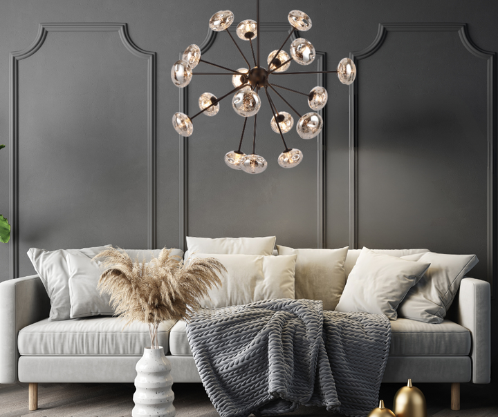 VARLIN 18 LIGHT PENDANT