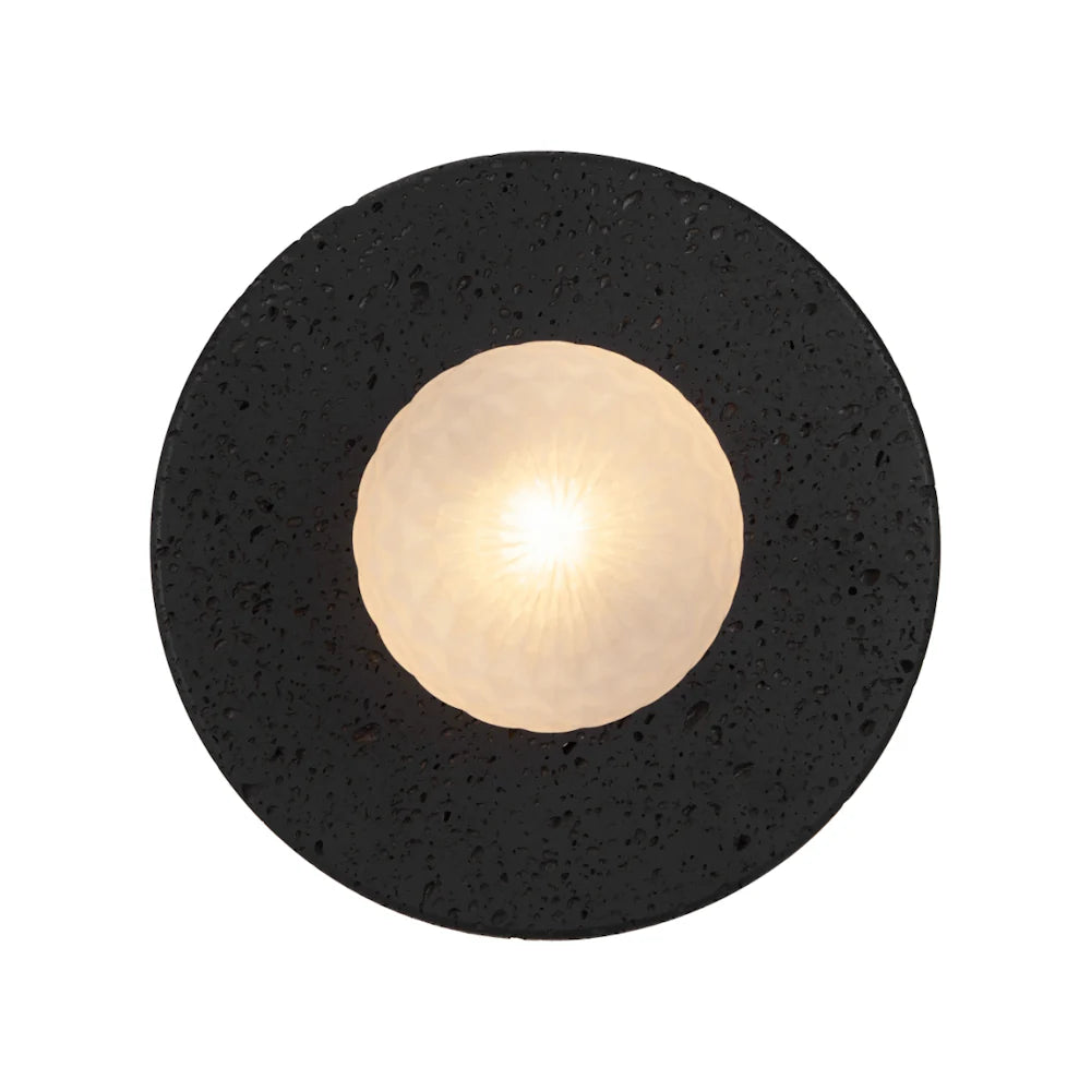 VARON WALL LIGHT Black Frost Tear WALL LIGHT