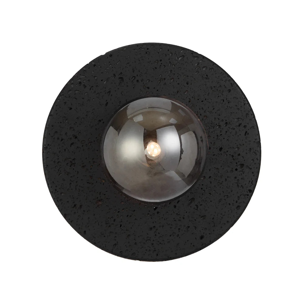 VARON WALL LIGHT Black Smoke WALL LIGHT