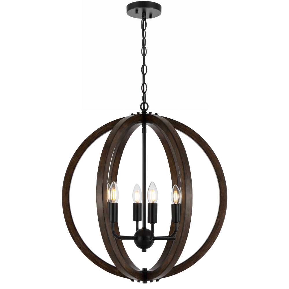 VESTAL 6 LIGHT PENDANT