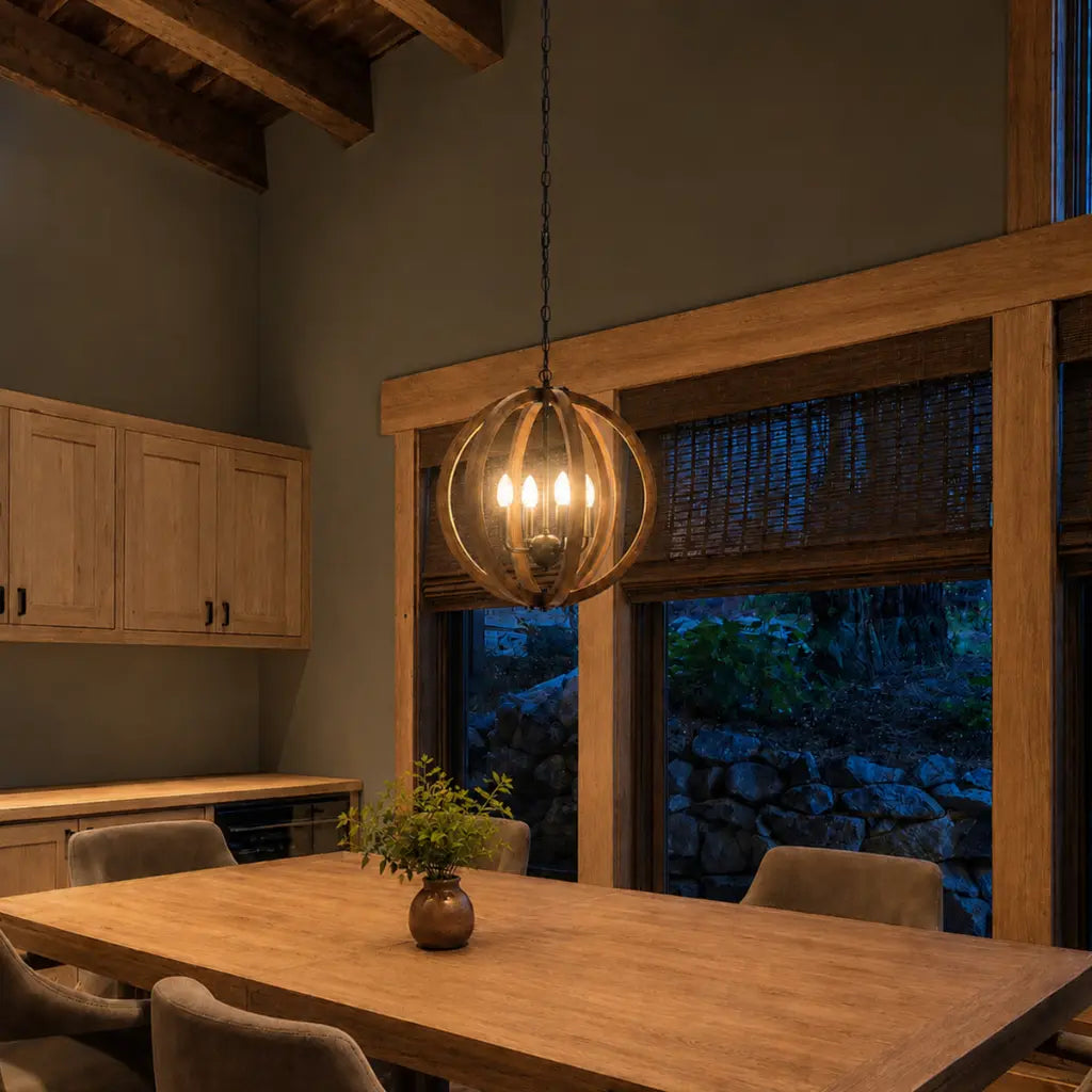 VESTAL 4 LIGHT PENDANT