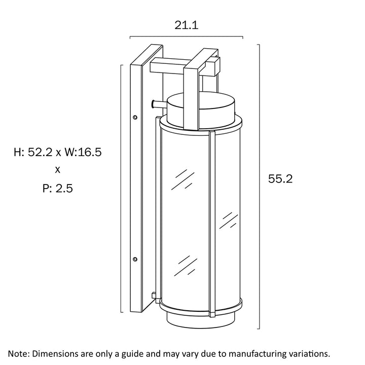VEXOR EXTERIOR WALL LIGHT