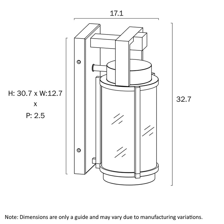 VEXOR EXTERIOR WALL LIGHT