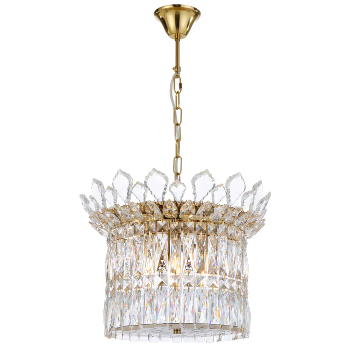 VIRELL 6 LIGHT PENDANT Gold Chandelier