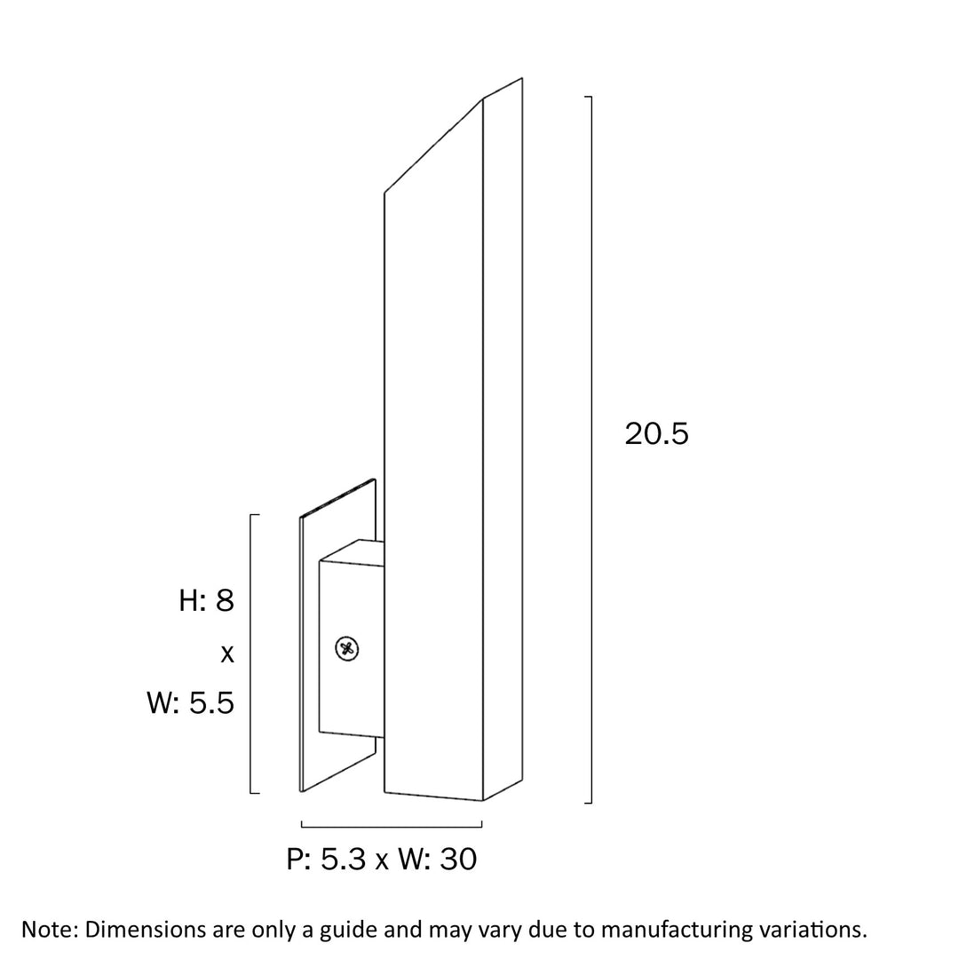 VOSTEL EXTERIOR WALL LIGHT WALL LIGHT