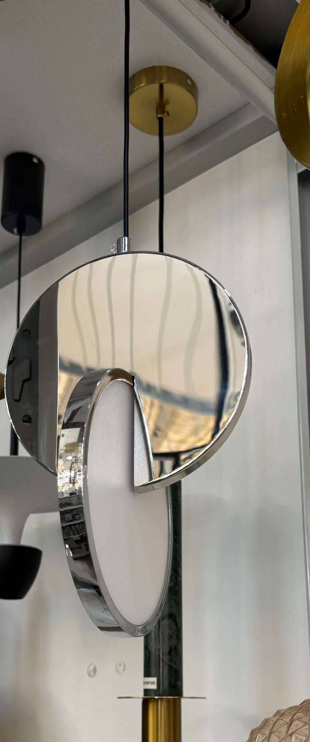 Vejle Overlap Pendant Chrome