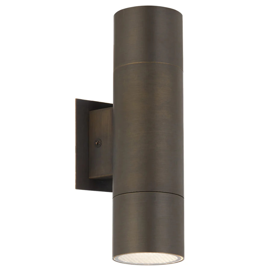 WALSH EXTERIOR WALL LIGHT Antique Brass WALL LIGHT