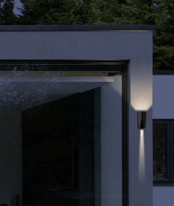 WIGTRI: Exterior LED Tri-CCT Surface Mounted Featured Up/Down Wall Lights IP65 WALL LIGHT