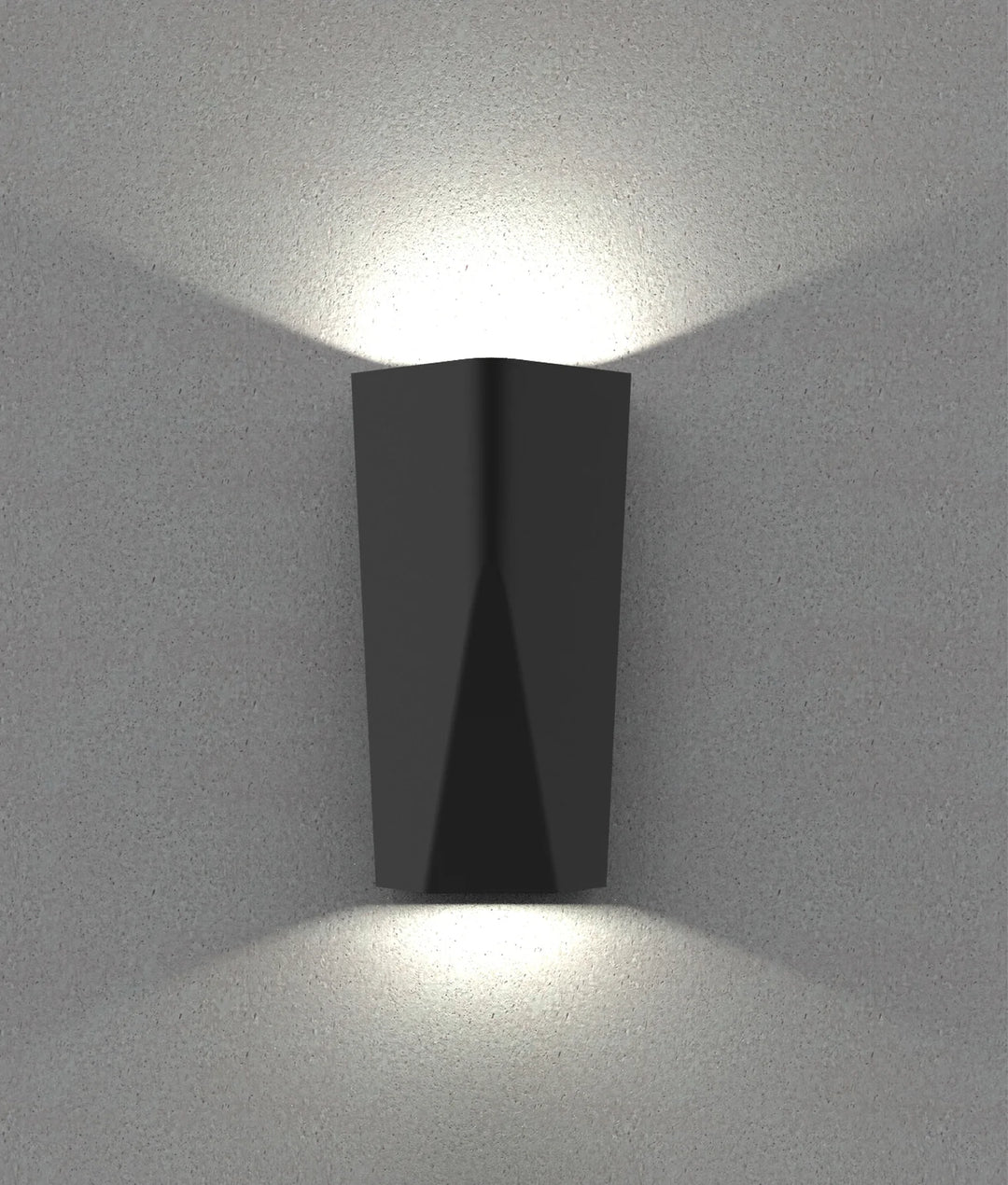 WIGTRI: Exterior LED Tri-CCT Surface Mounted Featured Up/Down Wall Lights IP65 WALL LIGHT