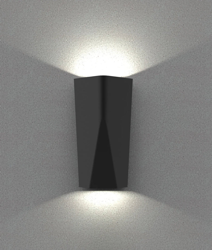 WIGTRI: Exterior LED Tri-CCT Surface Mounted Featured Up/Down Wall Lights IP65 WALL LIGHT