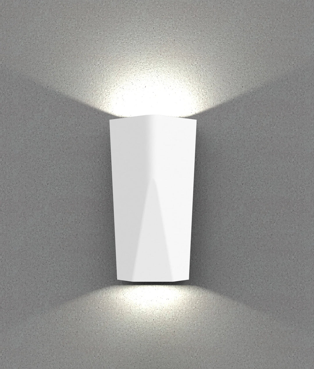 WIGTRI: Exterior LED Tri-CCT Surface Mounted Featured Up/Down Wall Lights IP65 WALL LIGHT