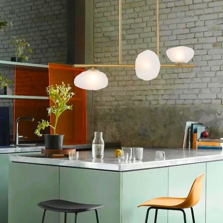 TELBIX ZECCA 3 LIGHT HORIZONTAL PENDANT