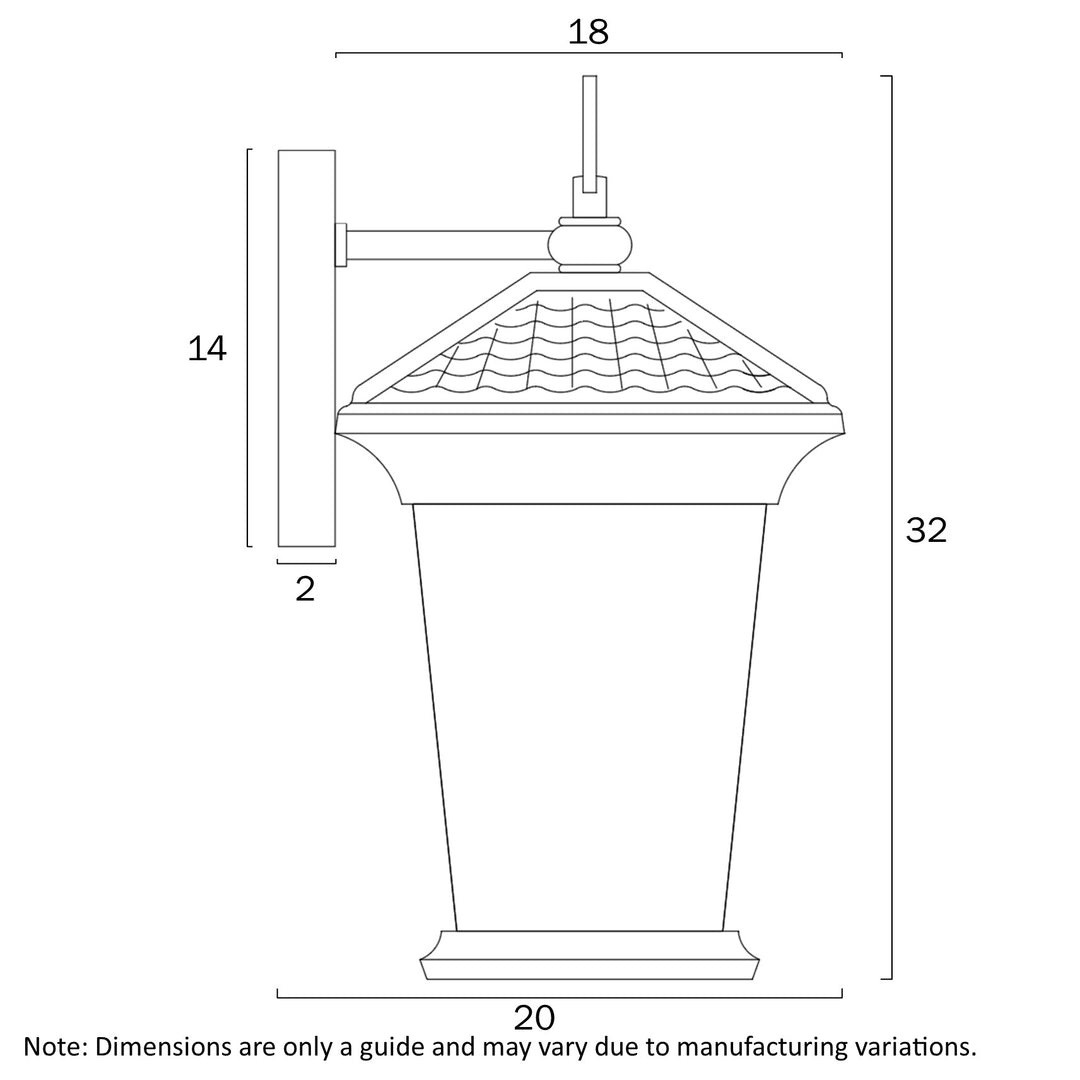 ZELDIN 32/40 EXTERIOR WALL BRACKET