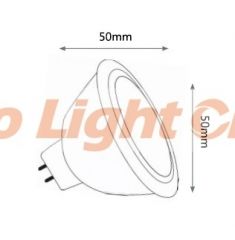 5W LED MR16 12V Light Globe Plastic+ Aluminium