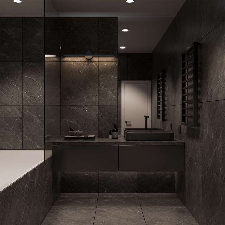 Calibo Aeris Slimline Fluted Wall Light WALL LIGHT