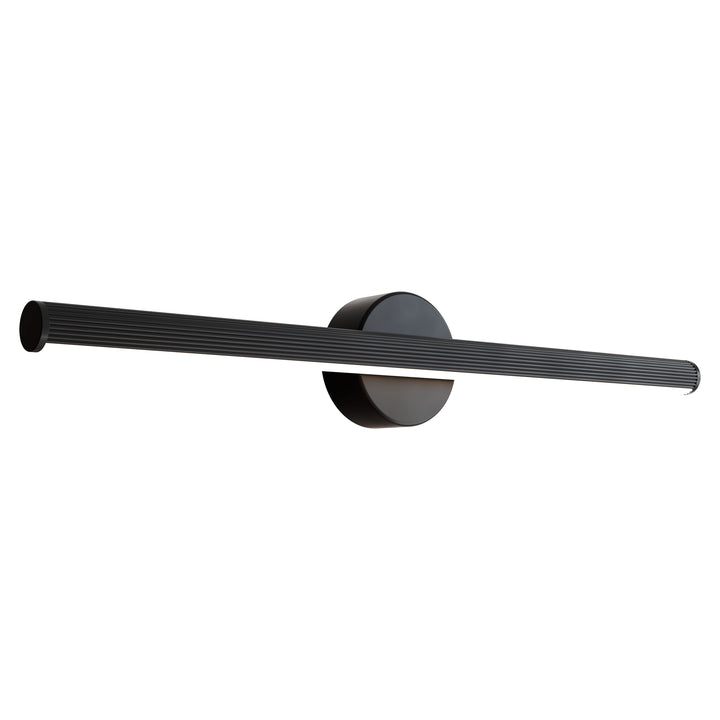 Calibo Aeris Slimline Fluted Wall Light Black 600mm WALL LIGHT