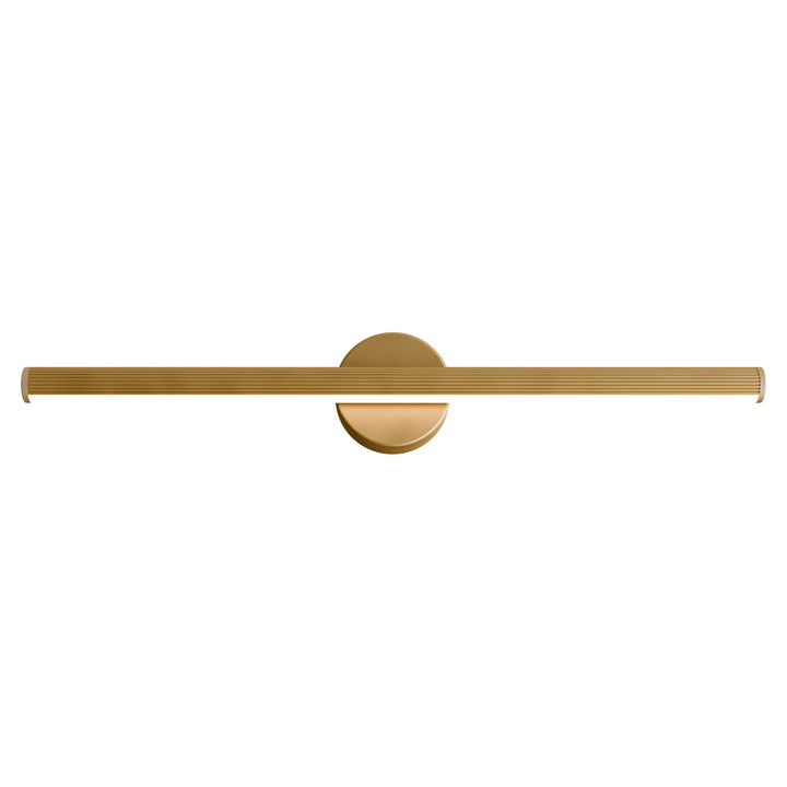 Calibo Aeris Slimline Fluted Wall Light Gold 600mm WALL LIGHT