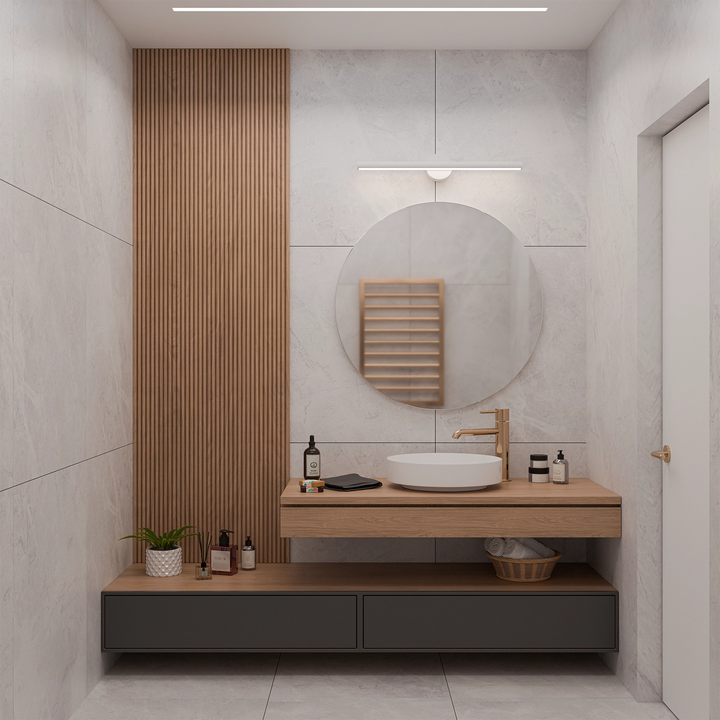 Calibo Aeris Slimline Fluted Wall Light WALL LIGHT