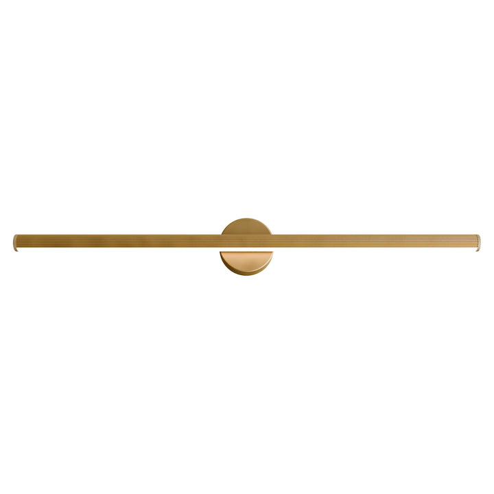 Calibo Aeris Slimline Fluted Wall Light Gold 800mm WALL LIGHT