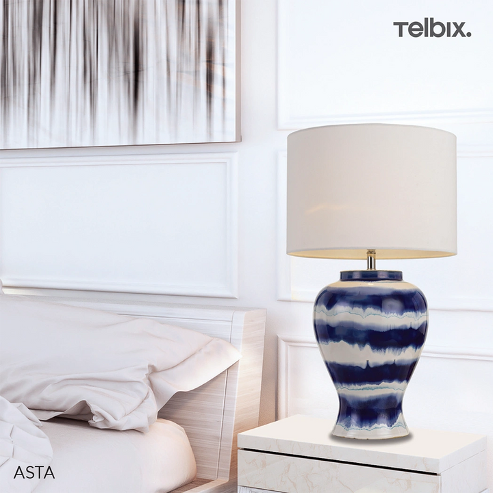 TELBIX ASTA TABLE LAMP WHITE