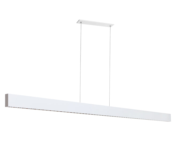 Astra Linear LED Pendant 1800mm White Pendant