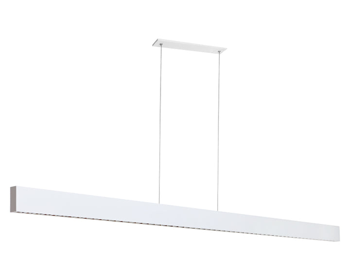 Astra Linear LED Pendant 1800mm White Pendant
