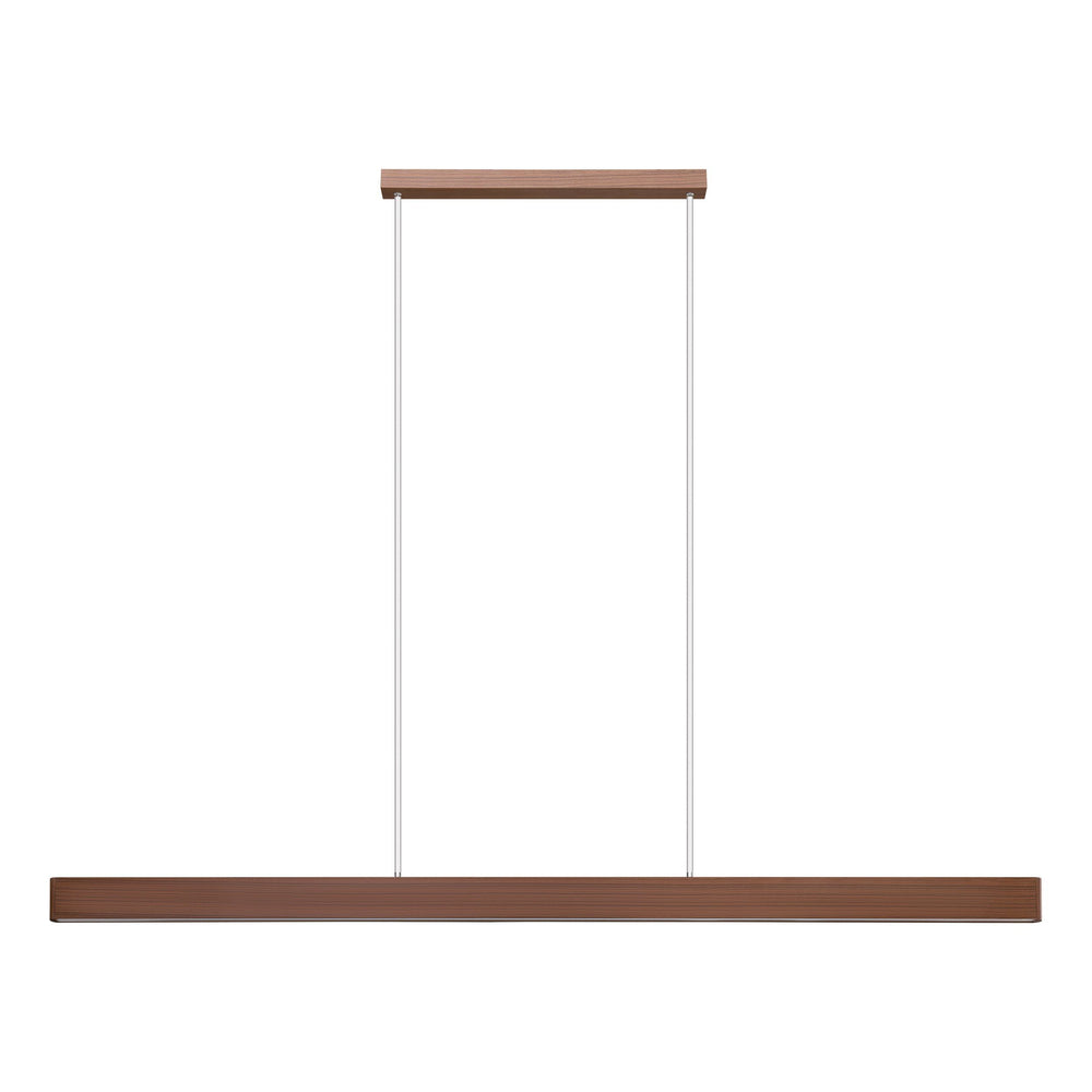 CLIMENE 3 LED pendant Walnut 1800mm Pendant