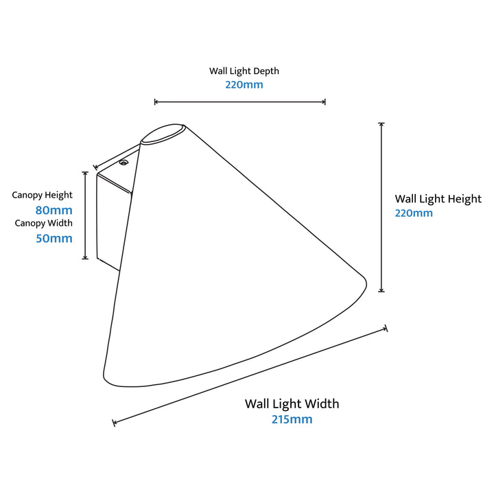 Becard Exterior Wall Light WALL LIGHT