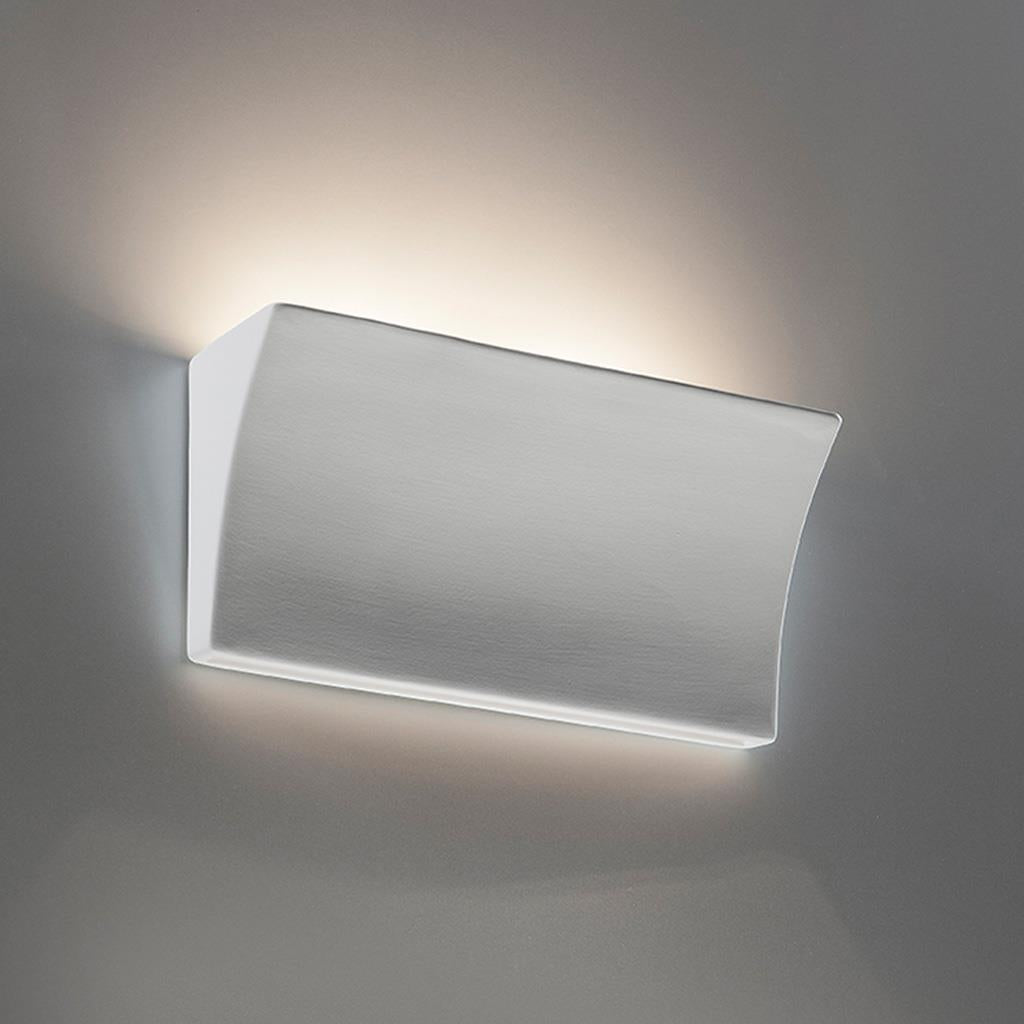 BF-2014 Ceramic Wall Uplight - Raw / G9 WALL LIGHT